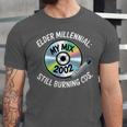 Elder Millennials Embracing 90s CDs Nostalgia Vibes Unisex Jersey T-Shirt