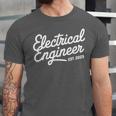 Electrical Engineer Graduation 2025 Engineering Graduate Unisex Jersey T-Shirt