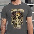 Emo Mom Club Still Rockin Skeleton Nostalgia Women Mother Unisex Jersey T-Shirt