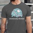 Emotionally Shelled Turtle Introvert Turtle Tee Unisex Jersey T-Shirt