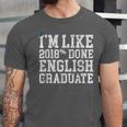 English Major Graduation Shirt I'm Like 2018 Done Unisex Jersey T-Shirt