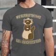 Ew People Ferret Saying Mask Introvert Ferrets Unisex Jersey T-Shirt