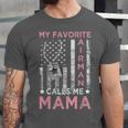 My Favorite Airman Calls Me Mama Airman Graduation Mom Unisex Jersey T-Shirt
