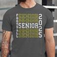 Football Senior Night Football Senior 2025 Graduation 56 Unisex Jersey T-Shirt