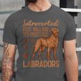 Fox Red Labrador Retriever Introvert Foxred Lab Unisex Jersey T-Shirt Fox Red Labrador Retriever Introvert Foxred Lab Unisex Jersey T-Shirt