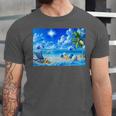 Frutiger Aero Beach Y2k Aesthetic Palm Tree Sand Ocean Men Women Girls Kids Unisex Jersey T-Shirt Frutiger Aero Beach Y2k Aesthetic Palm Tree Sand Ocean Men Women Girls Kids Unisex Jersey T-Shirt