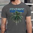 Frutiger Aero Palm Tree Y2k Aesthetic 2000s Trend Unisex Jersey T-Shirt