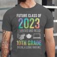 Future Class Of 2023 10th Grade Graduation 2021 Unisex Jersey T-Shirt