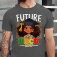 Future HBCU Grad Afro Girl College Graduation Kids Unisex Jersey T-Shirt