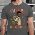 Future HBCU Grad History Month Graduation Boys Kids Unisex Jersey T-Shirt