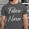 Future Nurse Shirt Cute Graduation Grad Unisex Jersey T-Shirt