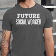 Future Social Worker Graduation T-Shirt Unisex Jersey T-Shirt