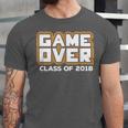 Game Over Class Of 2018 Graduation Shirt Unisex Jersey T-Shirt