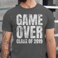 Game Over Class Of 2019 Graduation Senior T-Shirt Unisex Jersey T-Shirt