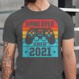 Game Over Class Of 2021 Shirt Students Graduation Unisex Jersey T-Shirt