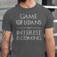 Game Of Loans Graduation Idea Unisex Jersey T-Shirt