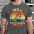 Gen X Slide Strong Generation X Gen Xer Nostalgia Unisex Jersey T-Shirt Gen X Slide Strong Generation X Gen Xer Nostalgia Unisex Jersey T-Shirt