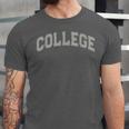 Generic COLLEGE Bound Senior Graduation Silly Colege Unisex Jersey T-Shirt