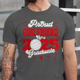 Girlfriend Of a 2025 Graduate Prom Graduation 25 VolleyBall Unisex Jersey T-Shirt