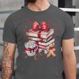 Girly Coquette Gingerbread Books And Hot Cocoa Cozy Season Unisex Jersey T-Shirt Girly Coquette Gingerbread Books And Hot Cocoa Cozy Season Unisex Jersey T-Shirt