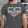 Golf Senior Night Golf Senior 2025 Graduation 6 Unisex Jersey T-Shirt