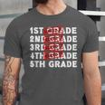 Goodbye 4th Grade Graduation Last Day School Hello 5th Grade Unisex Jersey T-Shirt
