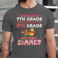 Goodbye 7th Grade Graduation To 8th Grade Hello Summer Unisex Jersey T-Shirt