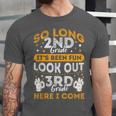 Grade So Long Second Grade It's Been Fun Graduation 2019 Unisex Jersey T-Shirt