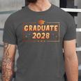 Graduate 2028 Class Of 2028 Senior Graduation Unisex Jersey T-Shirt
