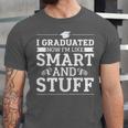 I Graduated College High School Graduation Senior Unisex Jersey T-Shirt