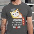 I Graduated Can I Go Back To Sleep Now Graduation Unisex Jersey T-Shirt