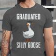 Graduated Silly Goose Student Graduation 2026 Grad Unisex Jersey T-Shirt
