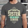 Graduation 2019 TShirt Proud Sister Of A Senior Unisex Jersey T-Shirt