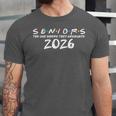 Graduation Announcements 2026 Retro Class Of 2026 Senior Unisex Jersey T-Shirt
