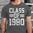 Graduation Class 1980 Unisex Jersey T-Shirt