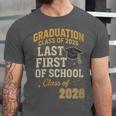 Graduation Class Of 2026 My Last First Day Of School Senior Unisex Jersey T-Shirt