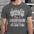 Graduation Elementary Education Major Unisex Jersey T-Shirt