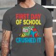 Graduation First Day Of School Crushed It Unisex Jersey T-Shirt