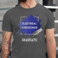 Graduation Graduated Electrical Engineering Degree Student Unisex Jersey T-Shirt