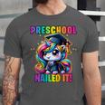 Graduation Preschool Unicorn Nailed It Pre-K Girls Grad Unisex Jersey T-Shirt