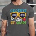 Graduation Shirt Goodbye Kindergarten Hello 1st Grade School Unisex Jersey T-Shirt