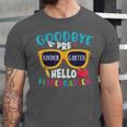 Graduation Shirt Goodbye PreK Hello Kindergarten School Unisex Jersey T-Shirt