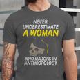 Graduation Student Who Majors In Anthropology Unisex Jersey T-Shirt