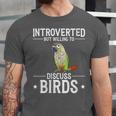 Green Cheek Conure Introvert Parrot Bird Conure Unisex Jersey T-Shirt Green Cheek Conure Introvert Parrot Bird Conure Unisex Jersey T-Shirt