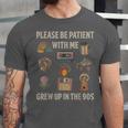 Grew Up In The 90s Retro Nostalgia Unisex Jersey T-Shirt