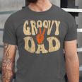 Groovy Dad 70s Aesthetic Nostalgia 1970's Retro Dad Unisex Jersey T-Shirt Groovy Dad 70s Aesthetic Nostalgia 1970's Retro Dad Unisex Jersey T-Shirt