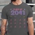 Grow With Me Graduation First Day Of School Class Of 2041 Unisex Jersey T-Shirt
