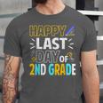 Happy Last Day Of 2nd Grade Shirt Cutie Graduation Unisex Jersey T-Shirt