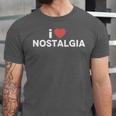 I Heart Love Nostalgia Unisex Jersey T-Shirt