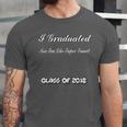 High School College Graduation Senior 2018 Shirt Unisex Jersey T-Shirt